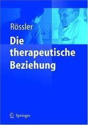 Tapa de Die therapeutische Beziehung