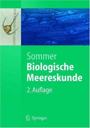 Tapa de Biologische Meereskunde