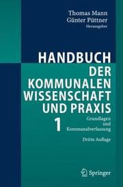 Tapa de Handbuch der Kommunalen Wissenschaft und Praxis 1