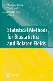 Tapa de Statistical methods for biostatistics and related fields