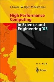 Tapa de High performance computing in science and engineering '03