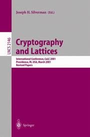 Tapa de Cryptography and Lattices