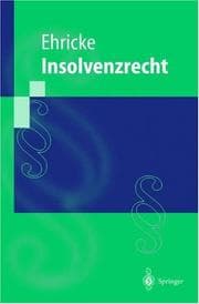 Tapa de Insolvenzrecht
