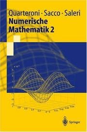Tapa de Numerische Mathematik 2
