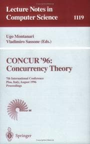 Tapa de CONCUR '96