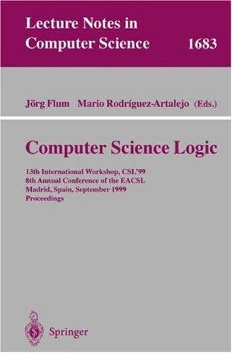 Tapa de Computer Science Logic