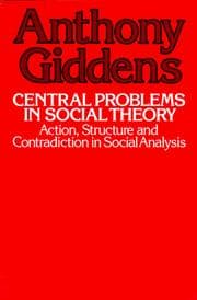 Tapa de Central problems in social theory