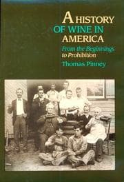 Tapa de A history of wine in America