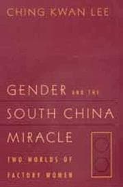 Tapa de Gender and the south China miracle