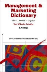 Tapa de Beck-Wirtschaftsberater: Management & Marketing Dictionary : Teil II
