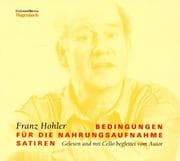 Tapa de Bedingungen für die Nahrungsaufnahme. CD. Satiren