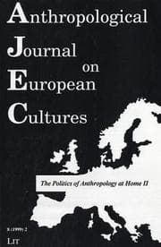 Tapa de The politics of anthropology at home