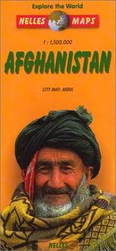 Tapa de Nelles Afghanistan Travel Map
