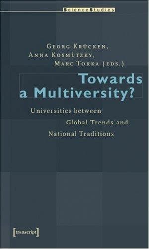 Tapa de Towards a multiversity?