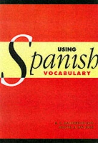 Tapa de Using Spanish vocabulary
