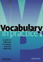Tapa de Vocabulary in Practice 1 (In Practice (Cambridge University Press))
