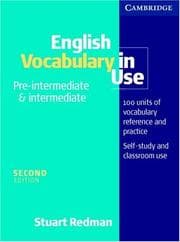 Tapa de English Vocabulary in Use Pre-intermediate and Intermediate (Vocabulary in Use)