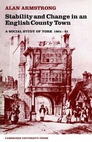 Tapa de Stability and Change in an English County Town