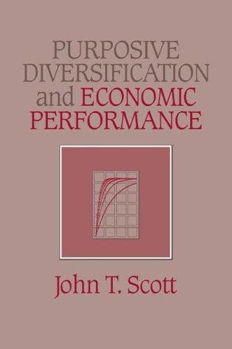 Tapa de Purposive Diversification and Economic Performance