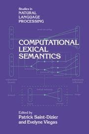 Tapa de Computational Lexical Semantics