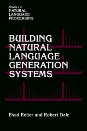 Tapa de Building Natural Language Generation Systems