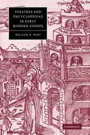 Tapa de Theatres and Encyclopedias in Early Modern Europe (Cambridge Studies in Renaissance Literature and Culture)