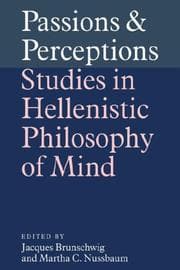 Tapa de Passions and Perceptions