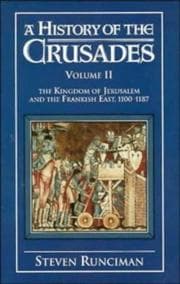 Tapa de A History of the Crusades, Volume II
