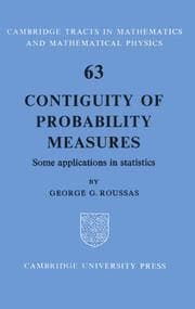Tapa de Contiguity of probability measures: some applications in statistics