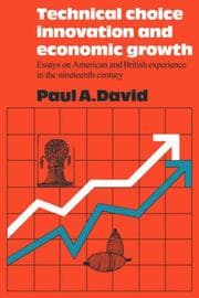 Tapa de Technical Choice, Innovative and Economic Growth