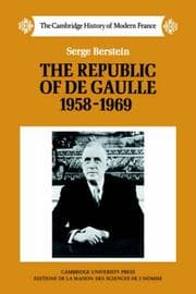 Tapa de Republic of de Gaulle, 1958-1969