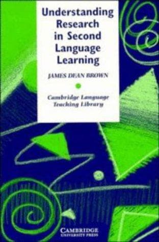 Tapa de Understanding research in second language learning