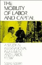 Tapa de The Mobility of Labor and Capital