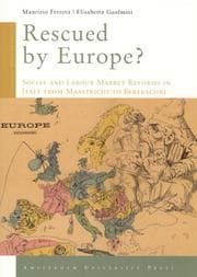 Tapa de Rescued by Europe?