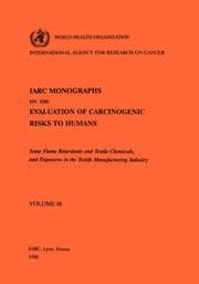 Tapa de Vol 48 IARC Monographs