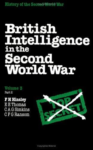 Tapa de British Intelligence in the Second World War