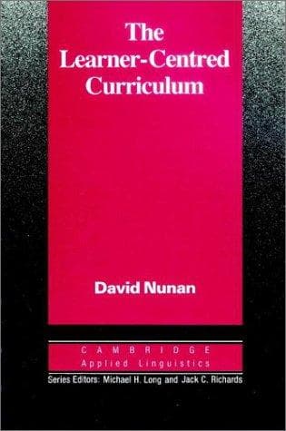 Tapa de The learner-centred curriculum