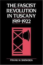 Tapa de The Fascist Revolution in Tuscany, 191922