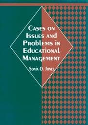 Tapa de Cases on Issues and Problems in Educational Management