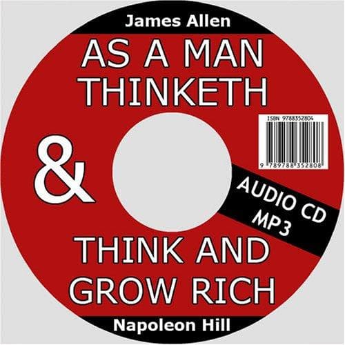 Tapa de As a Man Thinketh by James Allen & Think and Grow Rich by Napoleon Hill