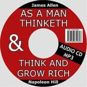 Tapa de As a Man Thinketh by James Allen & Think and Grow Rich by Napoleon Hill