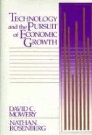 Tapa de Technology and the pursuit of economic growth