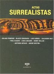 Tapa de Actas Surrealistas
