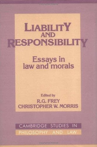 Tapa de Liability and responsibility