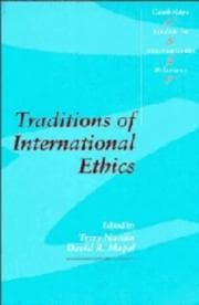 Tapa de Traditions of international ethics