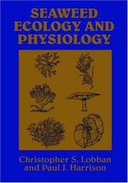 Tapa de Seaweed ecology and physiology