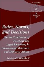 Tapa de Rules, Norms, and Decisions