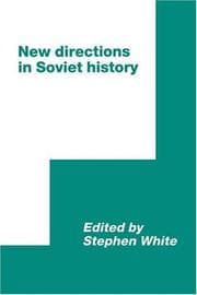 Tapa de New Directions in Soviet History (International Council for Central and East European Studies)