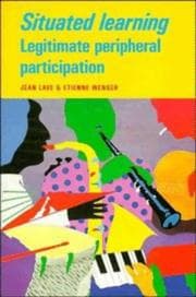 Tapa de Situated learning