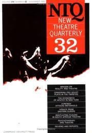 Tapa de New Theatre Quarterly 32